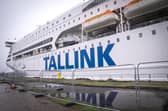 The MS Victoria ferry berthed in the Port of Leith, Edinburgh, which is providing temporary accommodation to Ukrainian refugees invited to Scotland. Picture date: Thursday August 24, 2022.