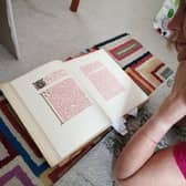 Elizabeth Robson was stunned to find the vintage book, which was published in 1905.