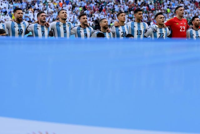 Scotland must have its fair share of Lionel Messi fans? Over 5 per cent of Scots are backing Argentina.