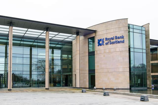 Royal Bank of Scotland parent NatWest Group is among the big corporate names that have been unveiled as the first sponsors of UN climate talks in Glasgow next year. Picture: Ian Georgeson Photography