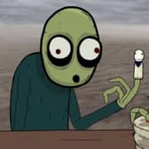 Salad Fingers was first created in 2004 and has garnered a cult following ever since. Cr: David Firth