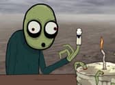 Salad Fingers was first created in 2004 and has garnered a cult following ever since. Cr: David Firth