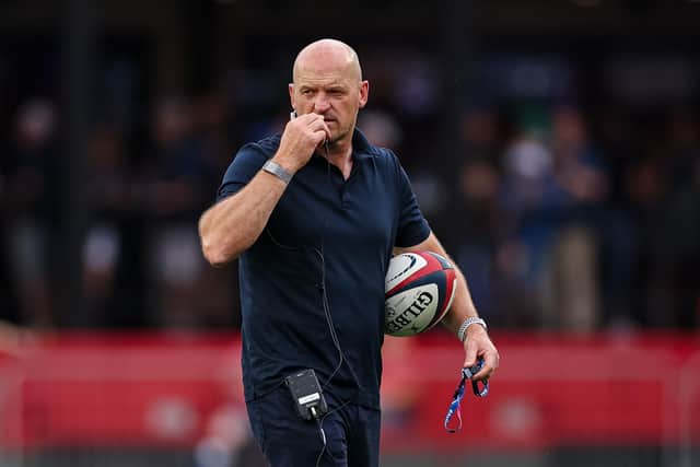 Scotland head coach Gregor Townsend has named an all Glasgow-Edinburgh select to face Uruguay on Saturday. (Photo by Scott Taetsch/Getty Images for Scottish Rugby)
