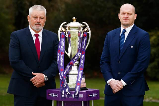 Gregor Townsend, right, is likely to be named attack coach by Lions boss Warren Gatland.