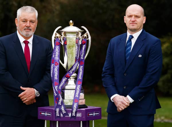 Gregor Townsend, right, is likely to be named attack coach by Lions boss Warren Gatland.