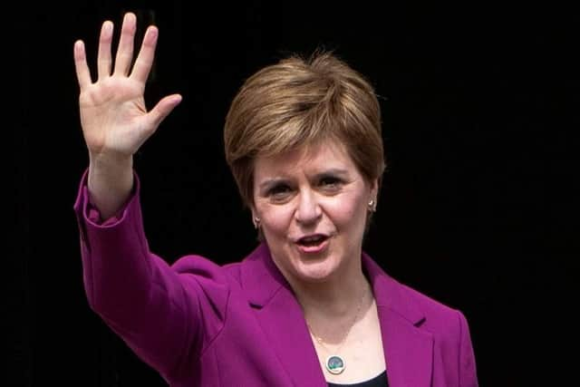 First Minister Nicola Sturgeon