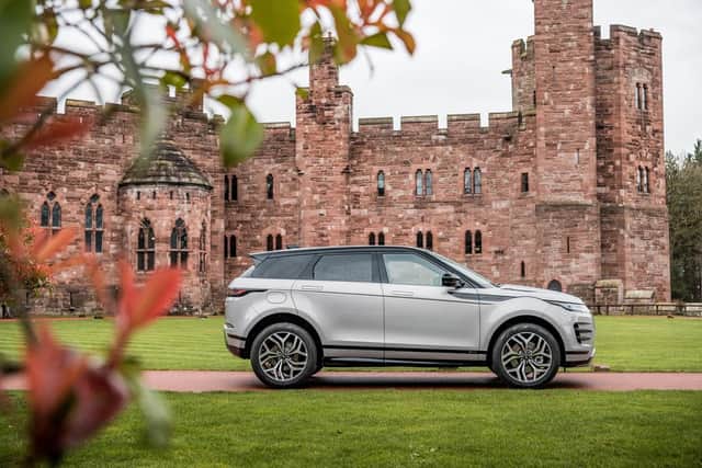 The overall styling of the latest Evoque is familiar but closer inspection reveals that it is all-new