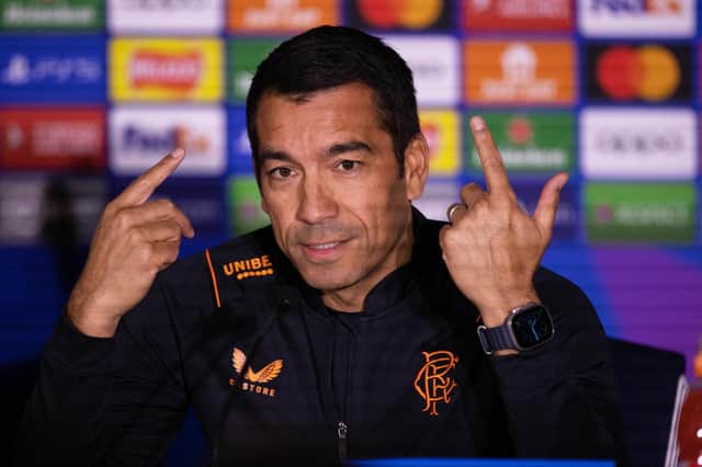 Rangers manager Giovanni van Bronckhorst is without a number of key defenders for Sunday's trip to Motherwell.