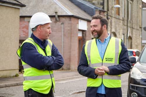 Gregor Poynton MP at the Scottish Co-Operative Discovery Centre