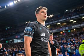 Glasgow Warriors' Rory Darge made 39 tackles in the narrow defeat by Ulster on the opening weekend of the United Rugby Championship season. (Photo by Anton Geyser/SNS Group)