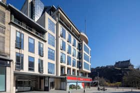 7 Castle Street is located on the corner of Princes Street and Castle Street in Edinburgh city centre.