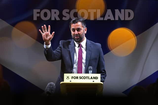 Humza Yousaf's industrial strategy speech failed to impress economist John McLaren (Picture: Robert Perry/Getty Images)