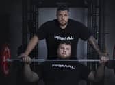 Entrepreneurial strongmen brothers Luke (top) and Tom Stoltman – who have just come seventh and top respectively in The World’s Strongest Man competition. Picture: contributed.