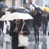 High street sales were impacted by October's miserable weather. Picture: PA