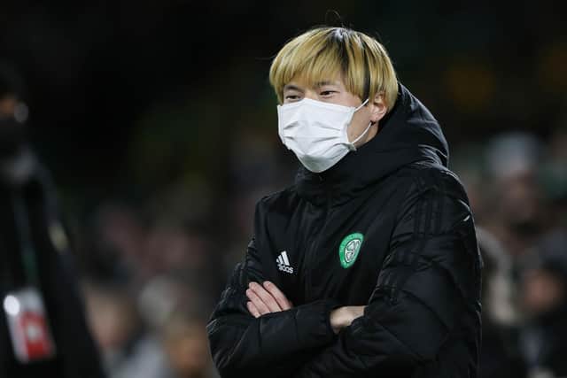 Kyogo Furuhashi has not played for Celtic since Boxing Day.