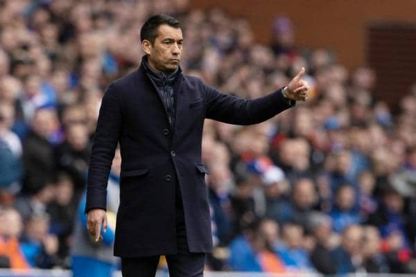 Rangers manager Giovanni van Bronckhorst has players on expiring deals in his first team squad and decisions to be made on others. (Photo by Craig Williamson / SNS Group)