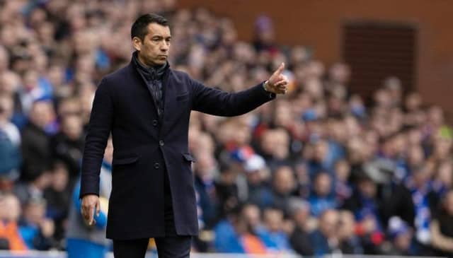 Rangers manager Giovanni van Bronckhorst has players on expiring deals in his first team squad and decisions to be made on others. (Photo by Craig Williamson / SNS Group)