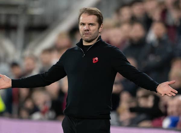 Hearts manager Robbie Neilson was left bemused by some VAR activity during the match against Livingston.