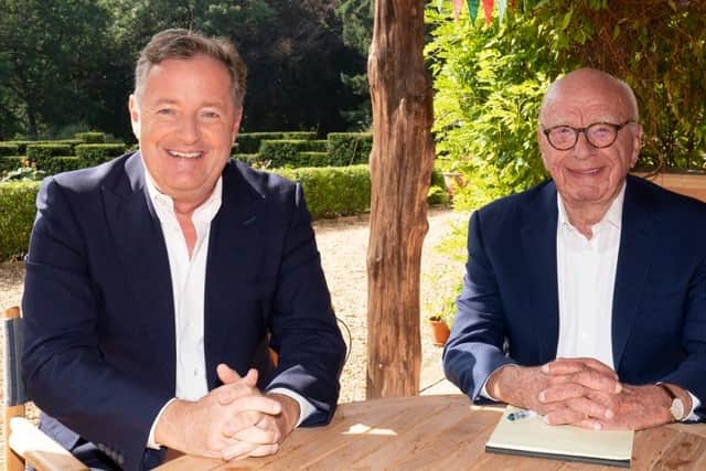 Piers Morgan is joining Rupert Murdoch TV station talkTV (Paul Edwards/The Sun)