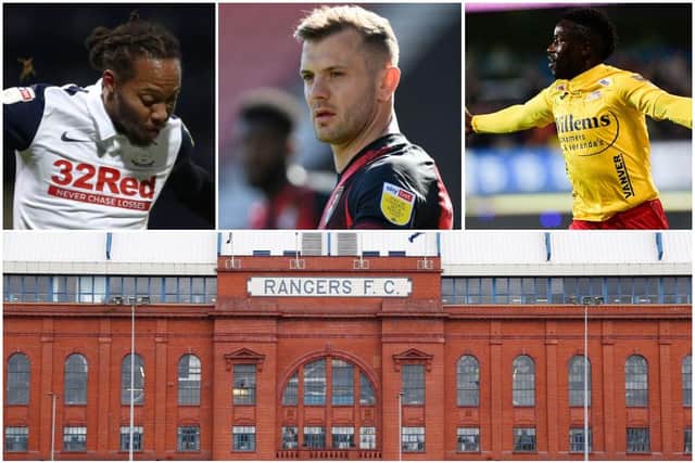 Rangers were linked with a variety of names in the 2020/21 winter transfer window.