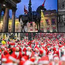 Check out these 10 photos of Scotland's biggest city over the festive period. Cr: Getty Images/TSPL