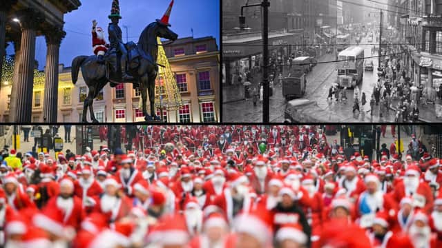 Check out these 10 photos of Scotland's biggest city over the festive period. Cr: Getty Images/TSPL