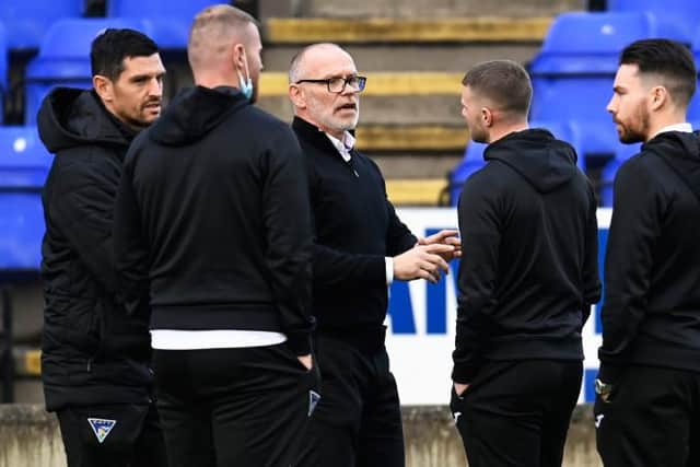 Dunfermline manager John Hughes. (Photo by Rob Casey / SNS Group)