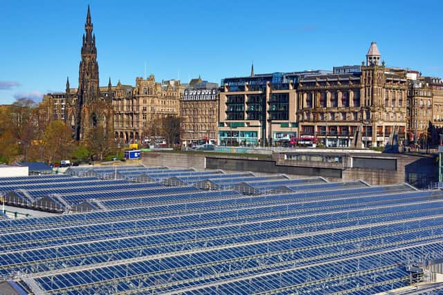 A major overhaul of Waverley Station's glass roof was completed in 2012. Picture: Paul Brown/Shutterstock