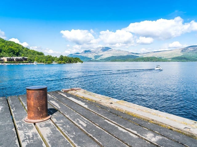 With a surface area of 71 square kilometres, Loch Lomond is by a significant distance the largest loch in Scotland but at 36 kilometres is only the third longest. The surrounding Loch Lomond & The Trossachs National Park was Scotland's first national park and the 'bonnie banks' are used by a range of villages, hotels and recreational businesses.