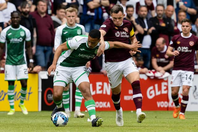 There is no New Year's Edinburgh derby this season. (Photo by Mark Scates / SNS Group)