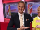 Back in 2016 Louise wore her 'Battenberg' dress which her co-presenter, Dan Walker pointed out looked a lot like the Hearts Away Strip at the time. The club then sent the duo a couple of pieces which they were delighted with.