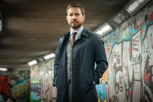 Martin Compston plays Steve Arnott, one of the leading investigators, in Line of Duty. Picture: Chris Barr