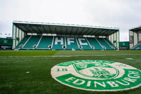 Hibs could be home or away in the first leg of the European Conference League second round qualifier depending on the outcome of first round results. (Photo by Ewan Bootman / SNS Group)