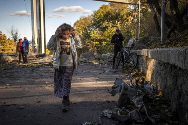 Monday's explosions were the largest such attacks in the capital in months. Fears have been raised that an escalation of Russian attacks against civilians in Ukraine could see more people who hold UK visas with the Scottish Government as a named sponsor to travel to Scotland.