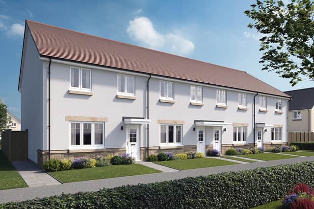 The Kintail terraced home has proved very popular, offering a real value for money price