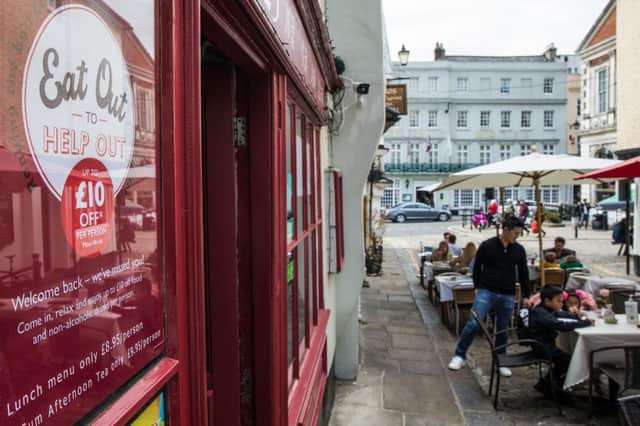 The Eat Out to Help Out scheme in August helped catalyse the economy. Picture: Mark Kerrison/In Pictures via Getty Images.