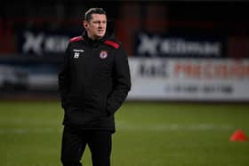 Bonnyrigg Rose manager Robbie Horn saw his side come close to pulling off a major shock against Dundee at Dens Park (Photo by Rob Casey / SNS Group)