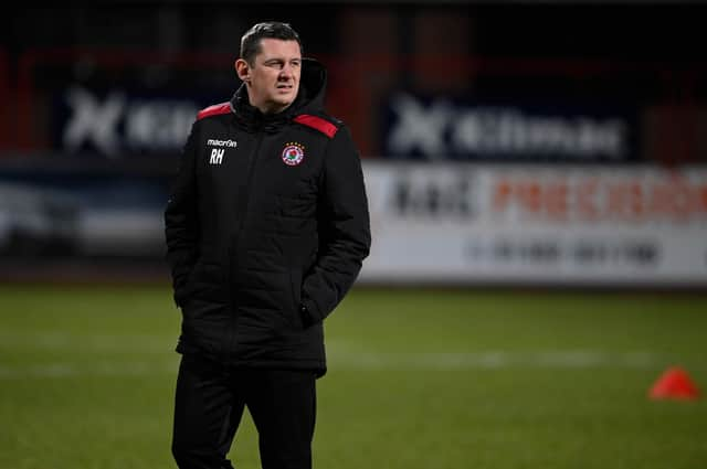 Bonnyrigg Rose manager Robbie Horn saw his side come close to pulling off a major shock against Dundee at Dens Park (Photo by Rob Casey / SNS Group)