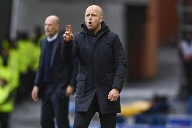 Hearts manager Steven Naismith was not impressed by the decision.