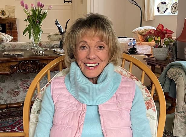 Esther Rantzen who has said she is remaining "optimistic" after revealing she has been diagnosed with lung cancer.