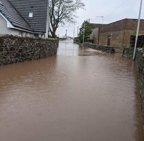 The High Road onto the A91 Auchtermuchty - Picture, via Fife Jammer