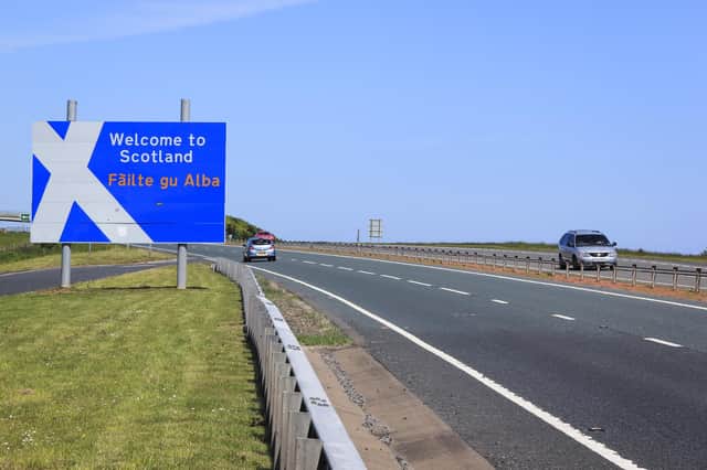 Nicola Sturgeon has put in place a cross-border travel ban