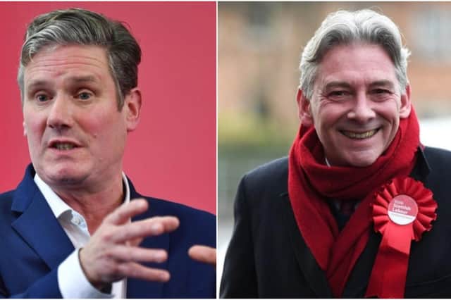 Can Richard Leonard and Keir Starmer change the nature of the debate over Scotland's future? (Picture: PA)