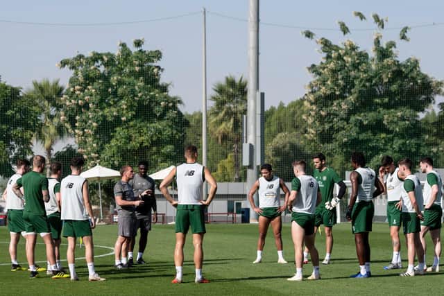 Celtic have often gone to Dubai during the mid-season break. Picture: SNS