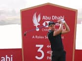Henrik Stenson, who opened with a promising four-under-par 68, is among the LIV Golf players competing on the DP World this this week in the Abu Dhabi HSBC Championship at Yas Links. Picture: Ross Kinnaird/Getty Images.