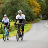Rosemary Gallacher with Sir Chris Hoy