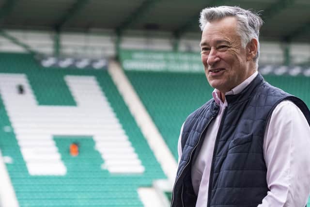 Hibs owner Ron Gordon maintains a potential 50% uptick in income for the proposed new Sky TV deal is "nothing to be scoffed at".(Photo by Mark Scates / SNS Group)