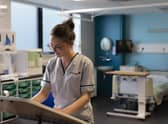Learning Disability Nursing with student Jodie Tocher in the ward area of the Clinical Skills Suite.
