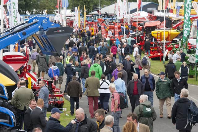 Crowds at the Royal Highland Show