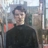 Self-portrait of the artist Dennis Buchan